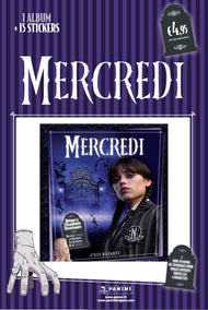 MERCREDI - Panini Starter Pack (1 album + 3 packets) - FR