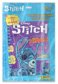 DISNEY - Stitch Panini Starter Pack 1 Albun + 3 Packets Stickers - FR