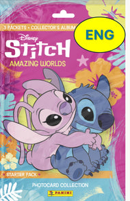 DISNEY - Stitch - Panini  Photo Cards (1 col + 3 poch ) - EN