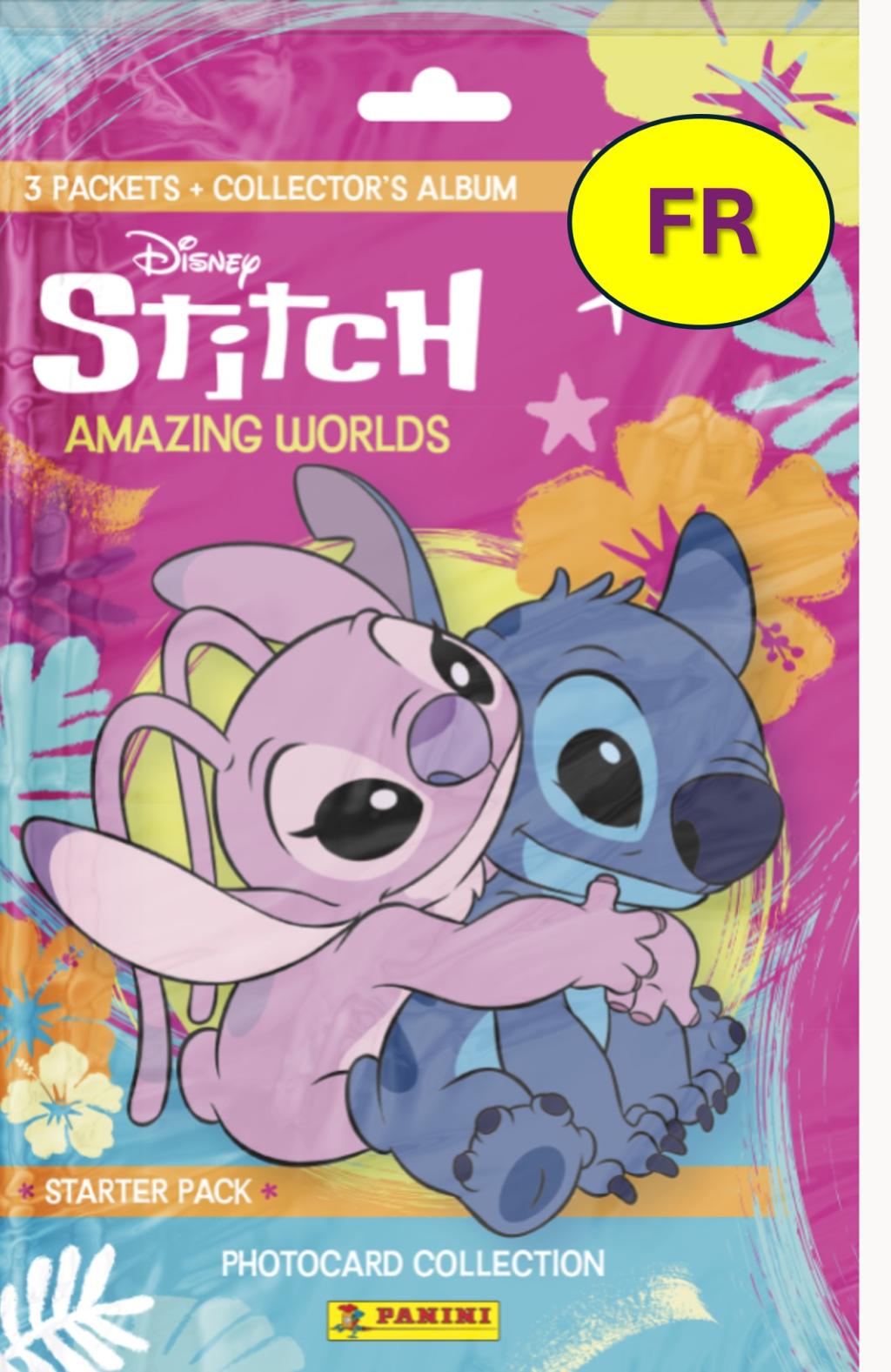 DISNEY - Stitch - Panini  Photo Cards (1 col + 3 poch ) - FR
