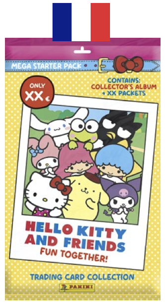 HELLO KITTY - Panini Trading cards (1 col + 2 poch + 1 Ed lim.) - FR