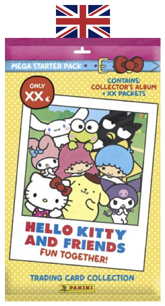 HELLO KITTY - Panini Trading cards (1 col + 2 poch + 1 Ed lim.) - ENG