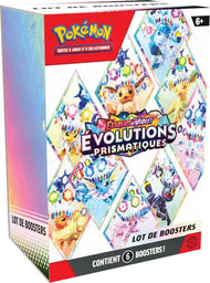 Pokémon - Evolutions Prismatiques Bundle 6 Boosters EV8.5 - FR