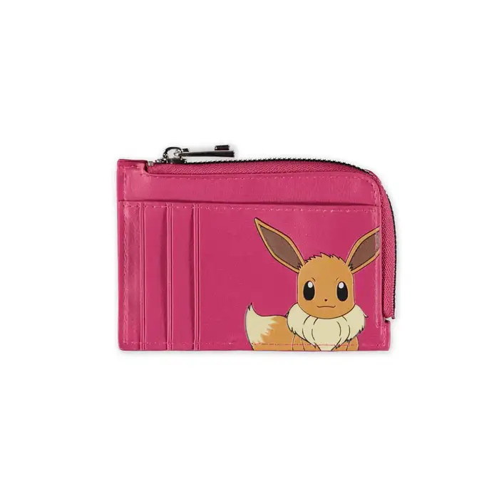 POKEMON - Evoli - Porte-Cartes Fushia