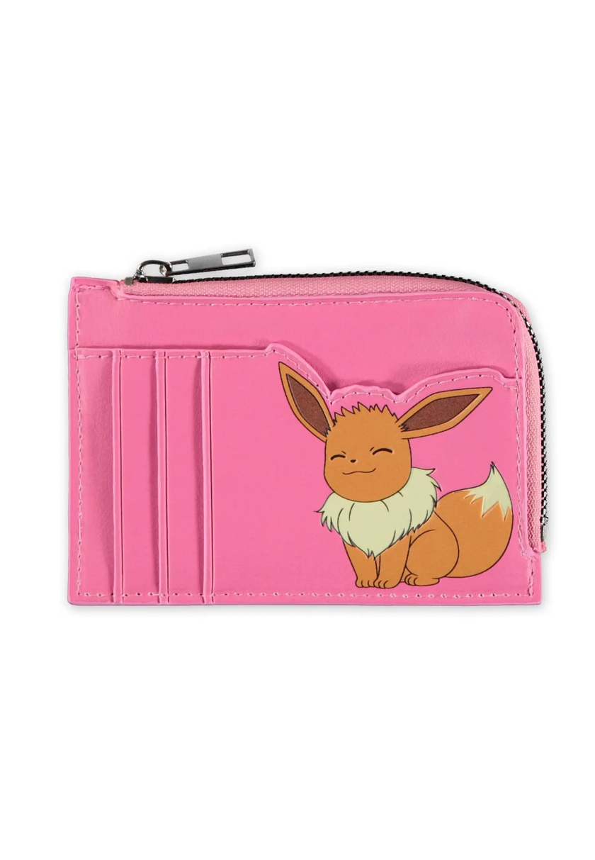 POKEMON - Evoli - Porte-Cartes Rose