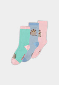 PUSHEEN - Pack de 3 paires de chaussettes (T35-38)