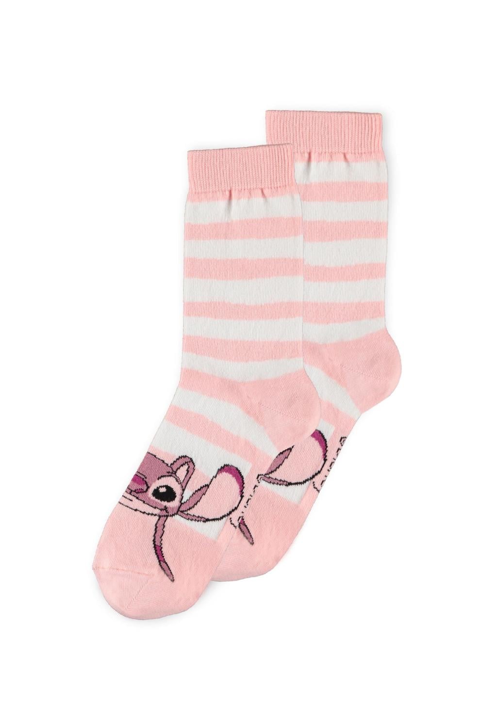 STITCH & ANGEL & SCRUMP - Pack de 3 paires de chaussettes (T35-38)