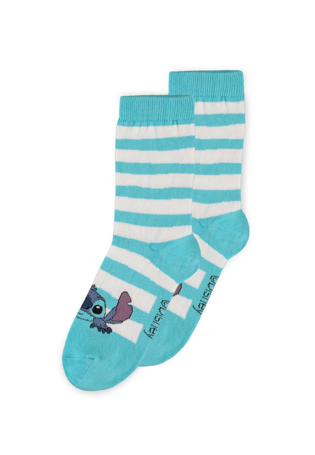 STITCH & ANGEL & SCRUMP - Pack de 3 paires de chaussettes (T39-42)