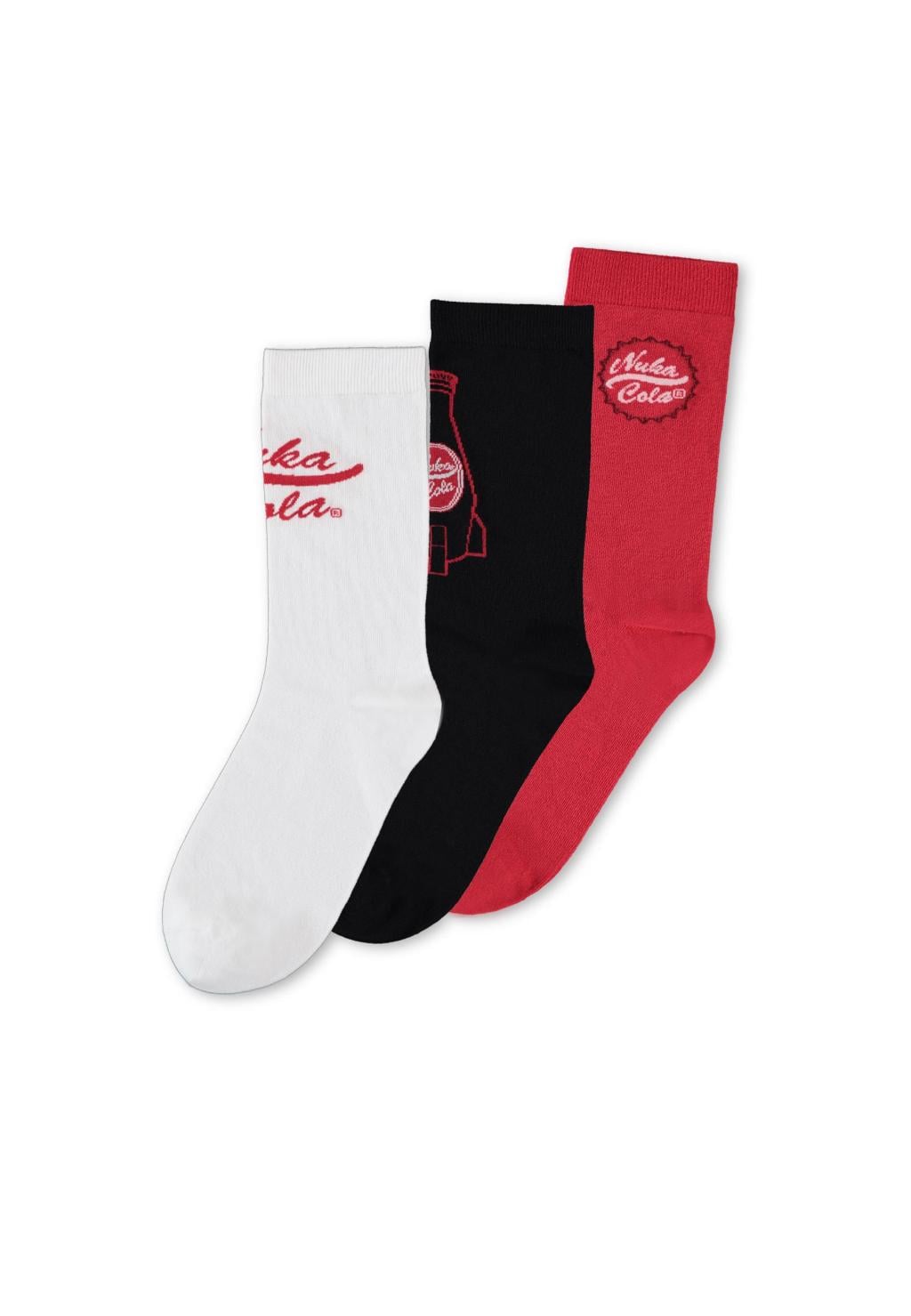 FALLOUT - Nuka Cola - Pack de 3 paires de chaussettes (T39-42)
