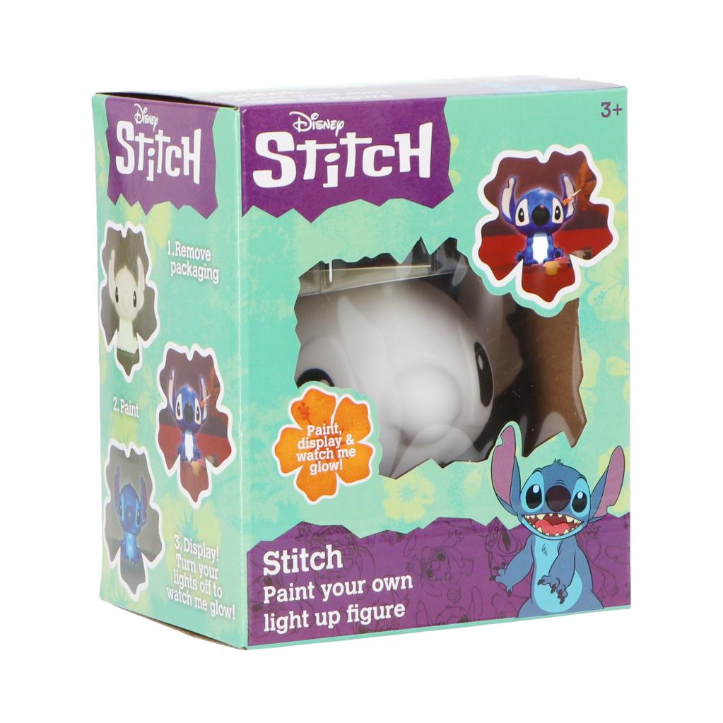 STITCH - Lampe 3D à Peindre 17cm