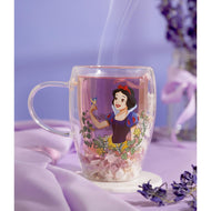 DISNEY PRINCESSES - Blanche-Neige - Verre avec Fleurs Sechées 300ml