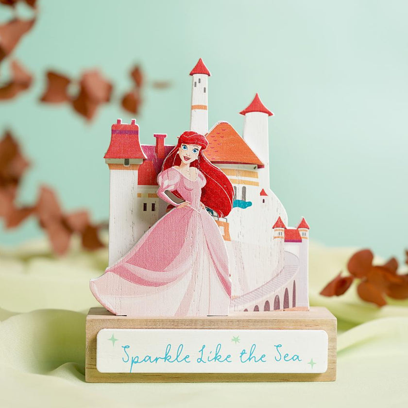 DISNEY PRINCESSES - Ariel - Mini Plaque Chateau