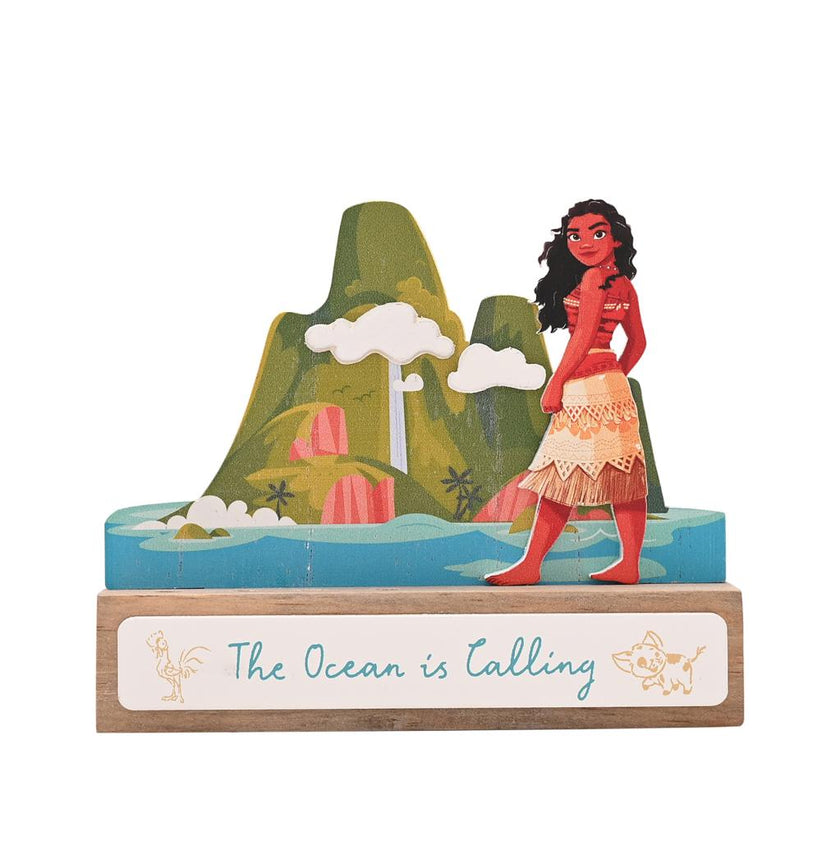 DISNEY PRINCESSES - Vaiana - Mini Plaque Chateau