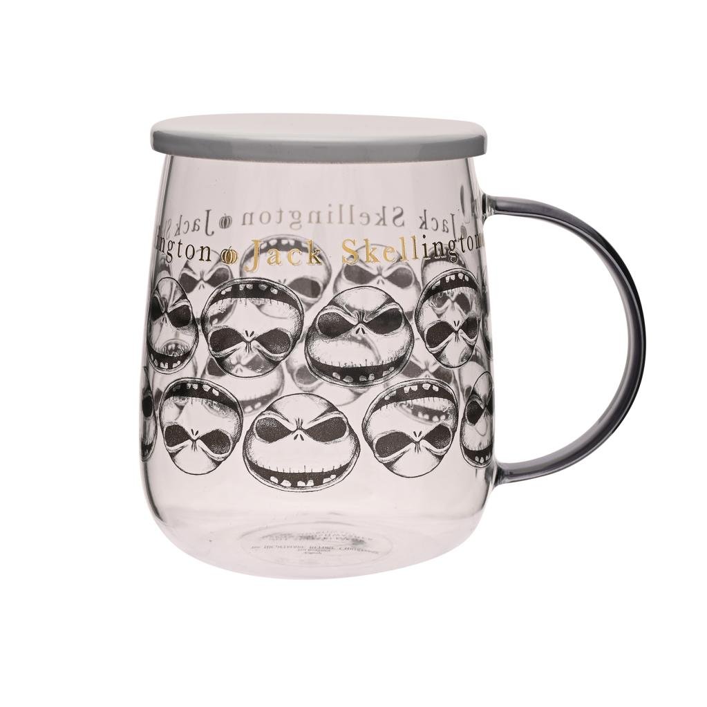 L'ETRANGE NOEL de Mr JACK - Jack - Mug en Verre avec Couvercle 540ml