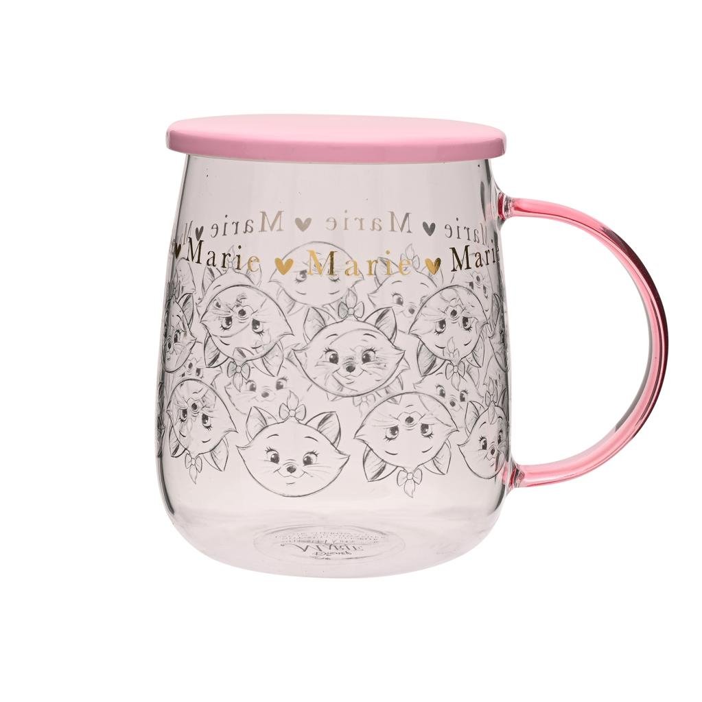DISNEY - Marie - Mug en Verre avec Couvercle 540ml