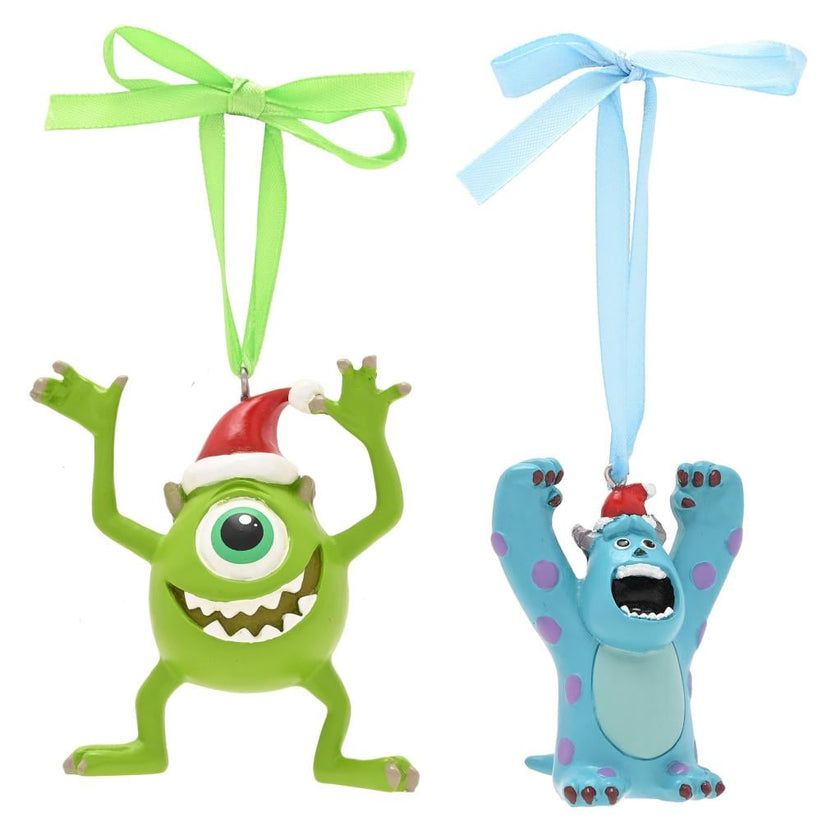 DISNEY - Mike & Sully - Set de 2 Décorations
