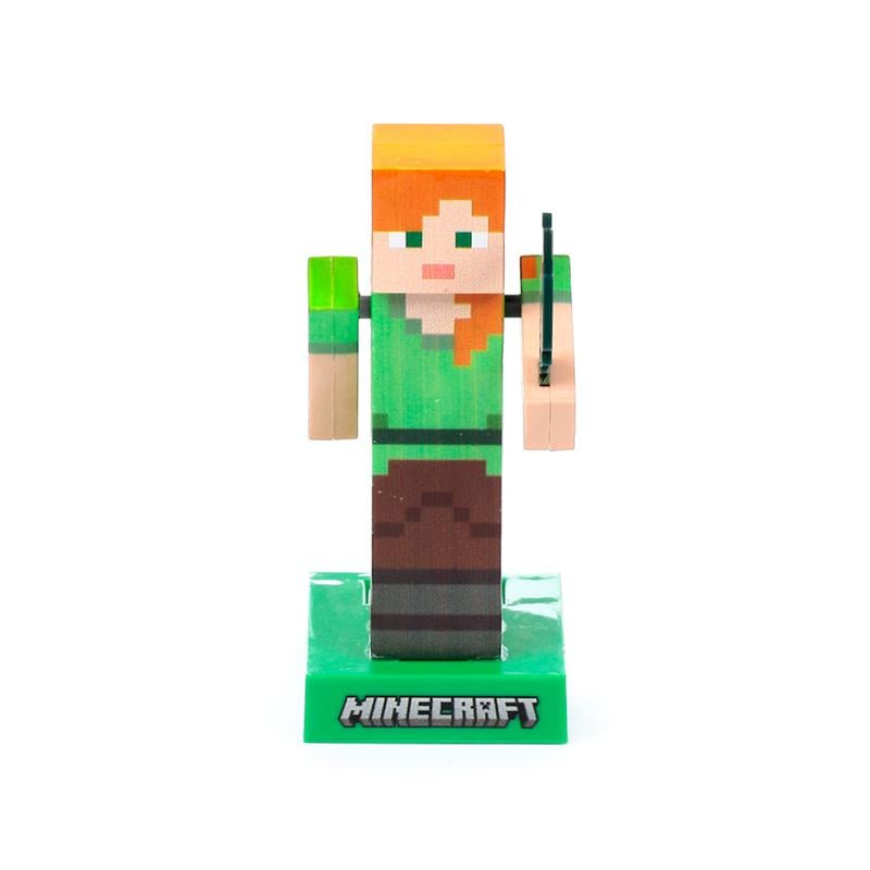 MINECRAFT - Alex - Figurine Solaire 12,5cm