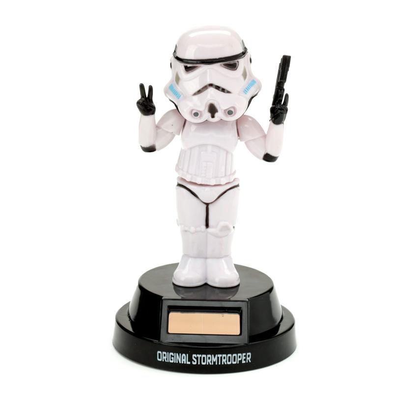 STAR WARS - Stormtrooper Signe Peace - Figurine Solaire 13cm