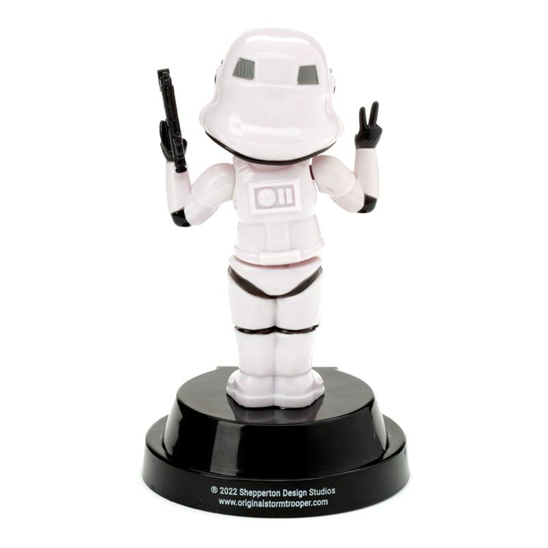 STAR WARS - Stormtrooper Signe Peace - Figurine Solaire 13cm