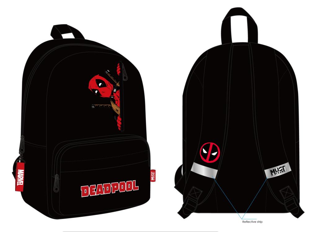 DEADPOOL - Red Logo - Sac à dos '41x29x17cm'