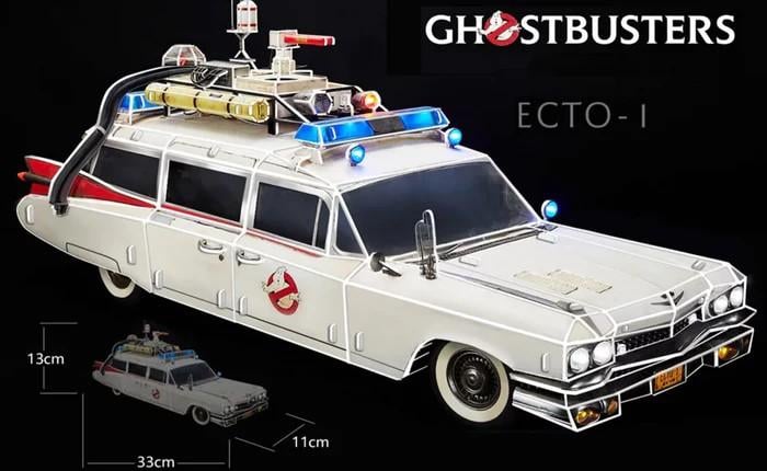GHOSTBUSTERS - Ecto-1 - Puzzle 3D 154pcs