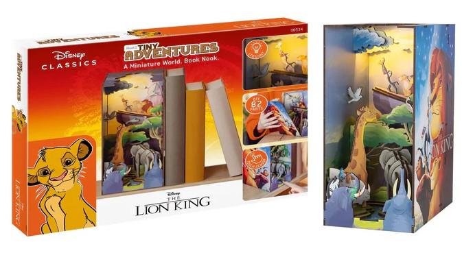 DISNEY - BOOK NOOK KIT - Le Roi Lion - 82pc + Eclairage LED