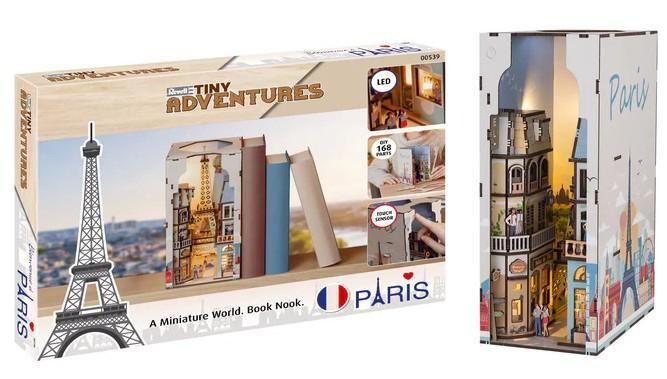 BOOK NOOK KIT - Paris - 168pc + Eclairage LED