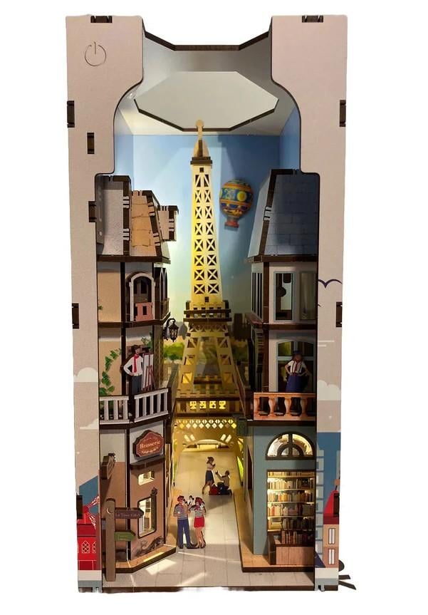 BOOK NOOK KIT - Paris - 168pc + Eclairage LED