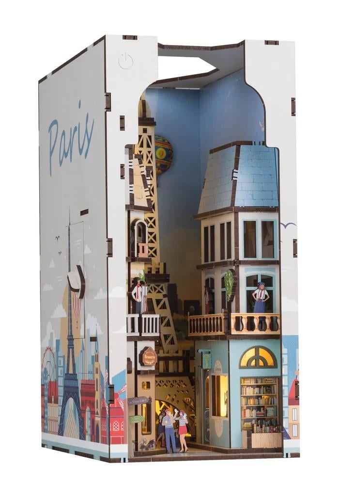 BOOK NOOK KIT - Paris - 168pc + Eclairage LED