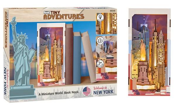 BOOK NOOK KIT - New York - 221pc + Eclairage LED