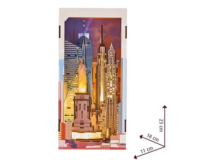 BOOK NOOK KIT - New York - 221pc + Eclairage LED