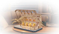 NATURAL MUSEUM - BOOK NOOK KIT - Balaine Bleue - 222pc + Eclairage LED