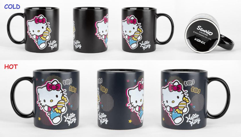 HELLO KITTY - Bonbons - Mug Thermoréactif 320ml