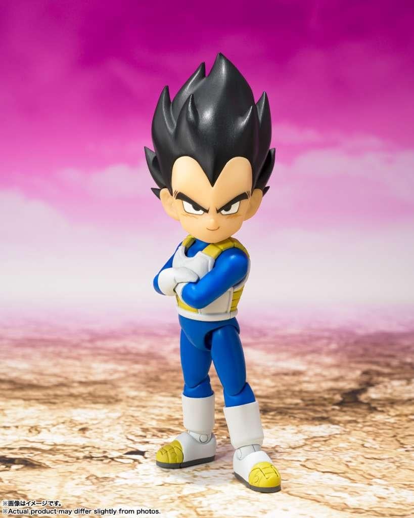 DRAGON BALL DAIMA - Mini Vegeta - Figurine S.H. Figuarts 7cm