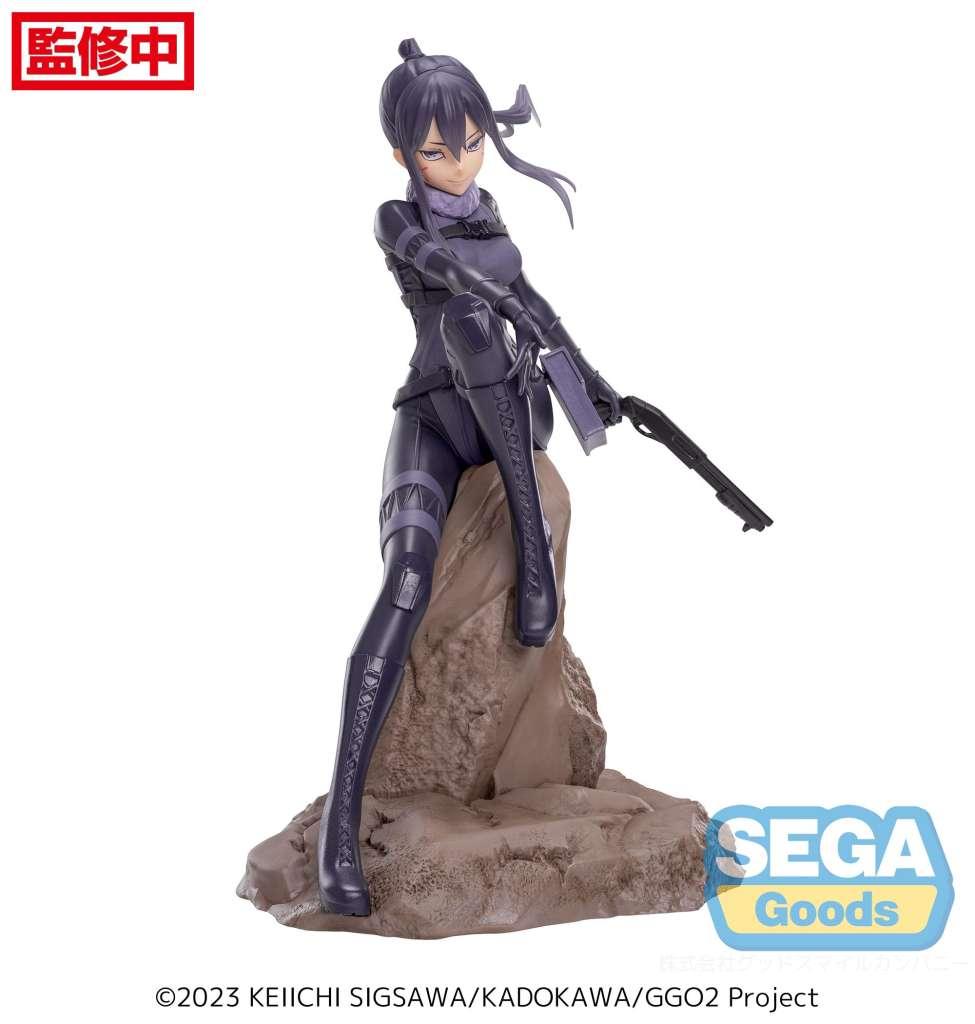 SWORD ART ONLINE GUN GALE ONLINE - Pitohui - Statuette Luminasta 20cm