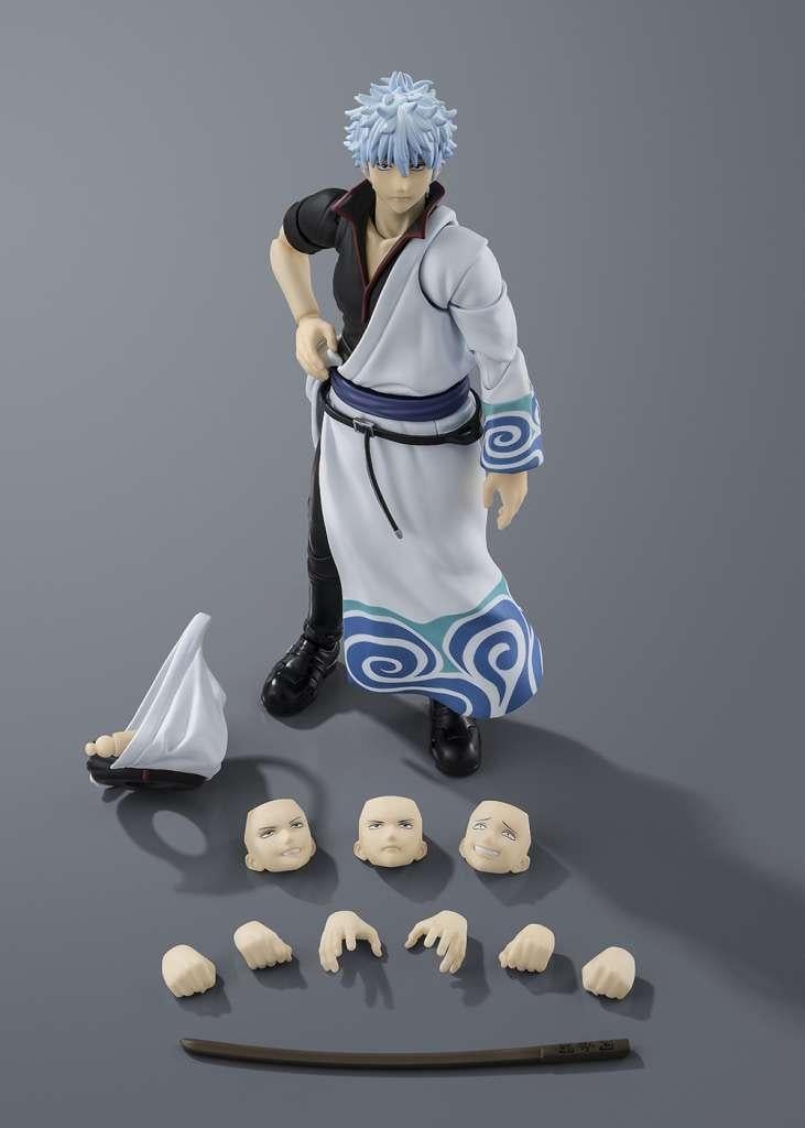 GINTAMA - Sakata Gintoki - Figurine S.H. Figuarts 14.5cm