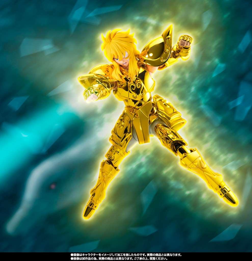 SAINT SEIYA - Hyoga "Gold Cloth" - Figurine Saint Cloth Myth Ex 17.5cm