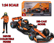 FORMULA 1 - F1 Mc Laren Mcl38 avec Norris - Model réduit 1/24