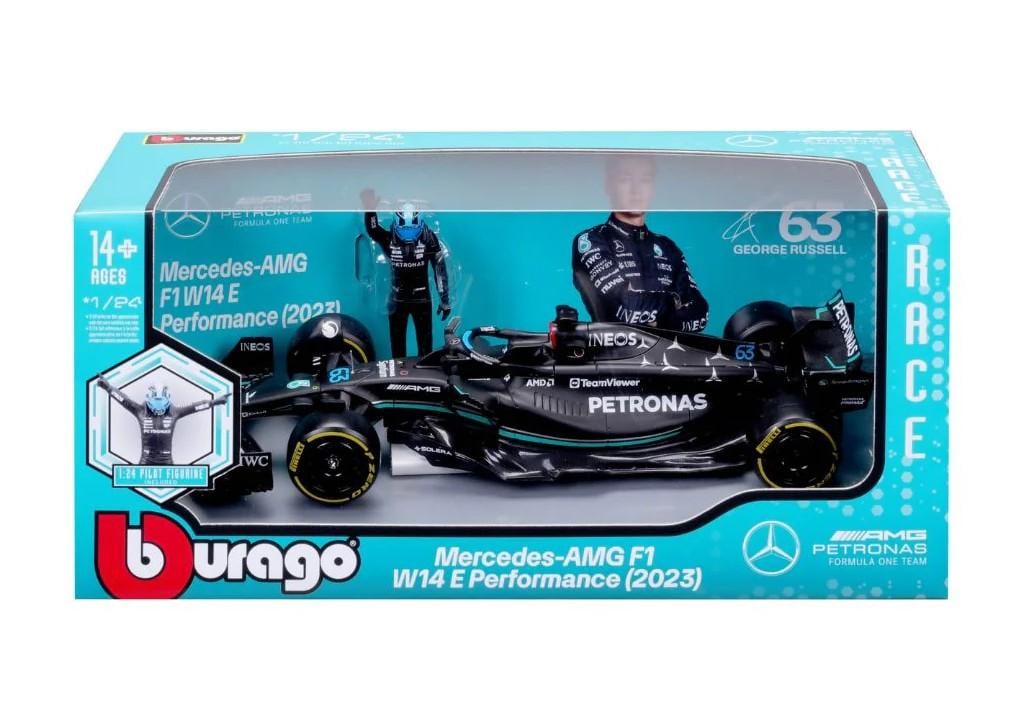 FORMULA 1 - F1 Mercedes W14 E Perf. 2023 Hamilton -Model réduit 1/24
