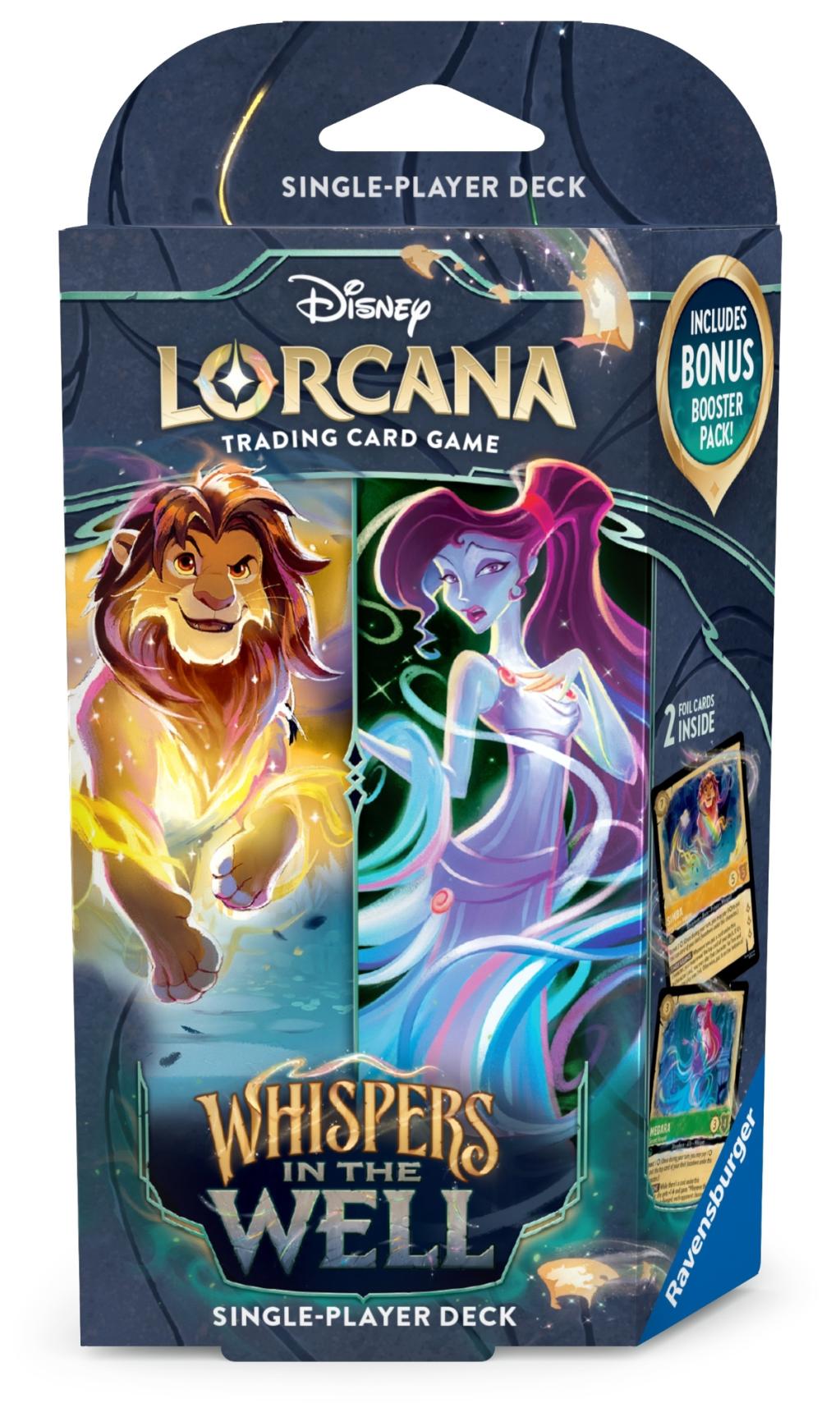 DISNEY - Lorcana - Trading Cards Boite de 8 Starters Chapitre 10 - EN