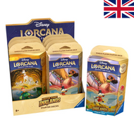 DISNEY - Lorcana - Trading Cards Boite de 8 Starters Chapitre 3 - UK