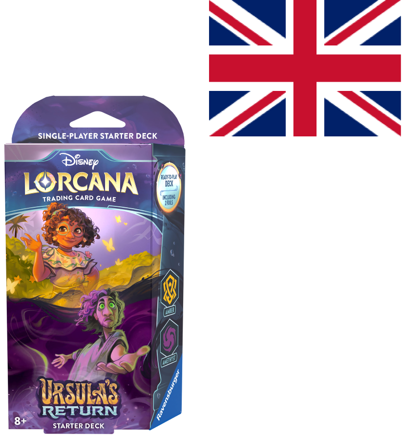 DISNEY - Lorcana - Trading Cards Starters A Chapitre 4 - UK