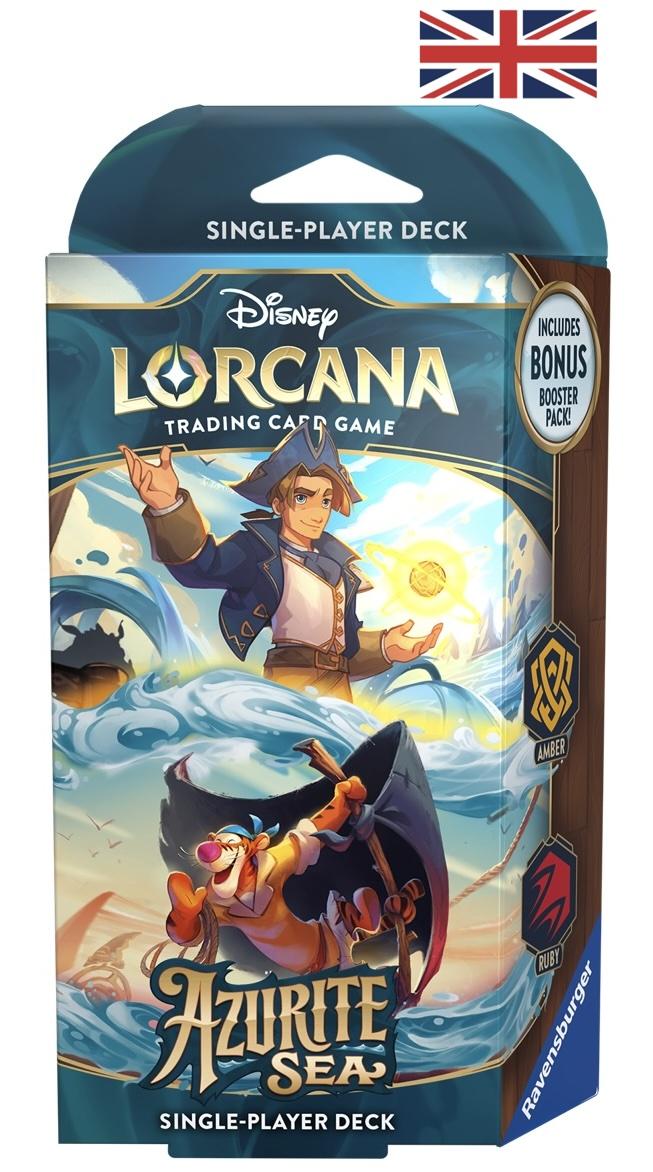 DISNEY - Lorcana - Trading Cards Starters Ambre/Rubis Chapitre 6 - EN