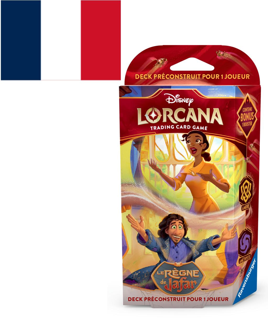 DISNEY - Lorcana - Trading Cards Starters Tiana/Bruno Chapitre 8 - FR