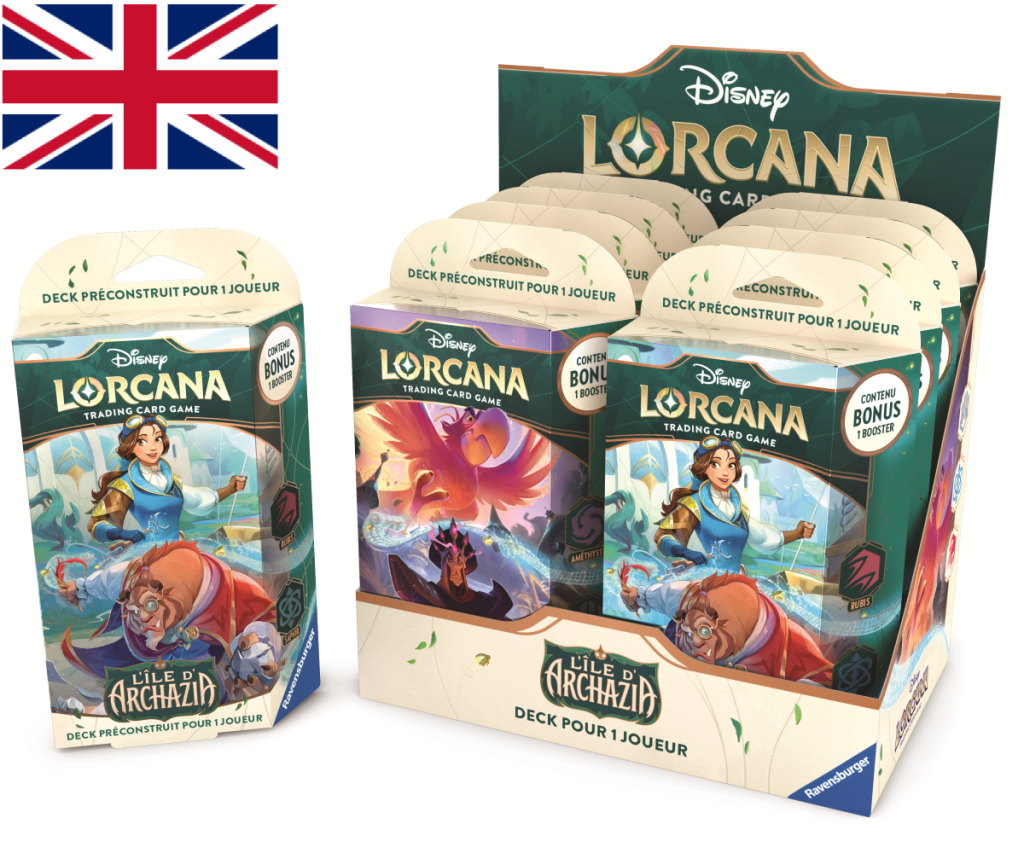 DISNEY - Lorcana - Trading Cards Boite de 8 Starters Chapitre 7 - EN