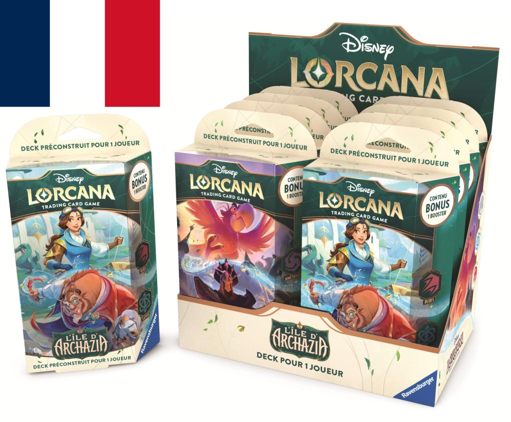 DISNEY - Lorcana - Trading Cards Boite de 8 Starters Chapitre 7 - FR