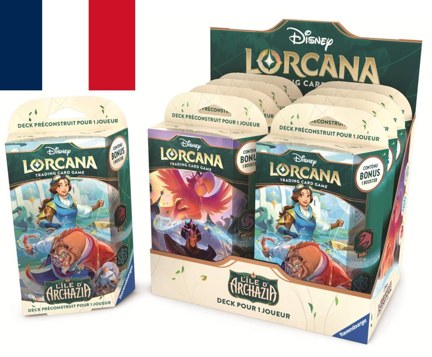 DISNEY - Lorcana - Trading Cards Boite de 8 Starters Chapitre 7 - FR