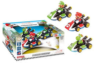 MARIO KART - Mario, Luigi, Yoshi -Multipack 3 Voiture Pull Back Action