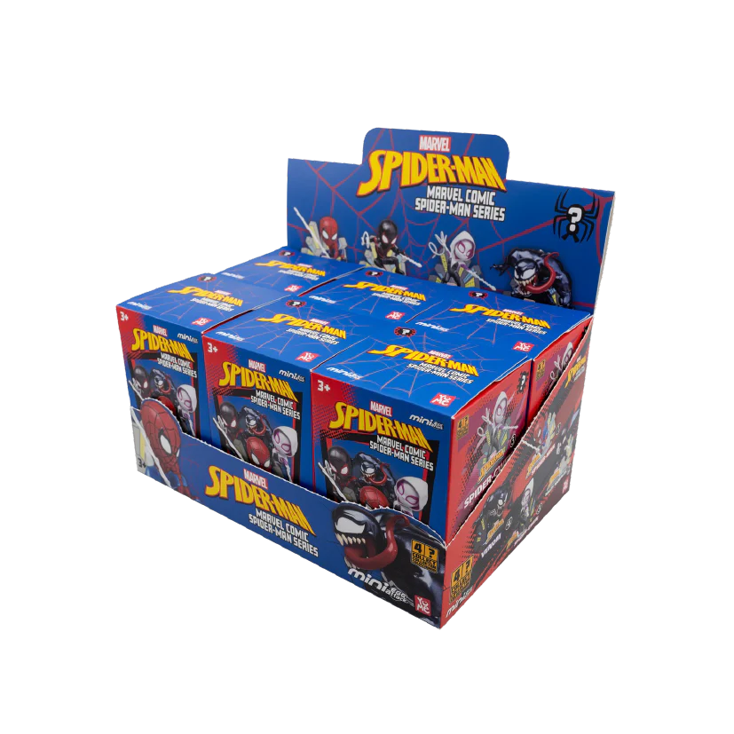 SPIDER-MAN - Attack Series - Assortiment 12 Figurines 8cm