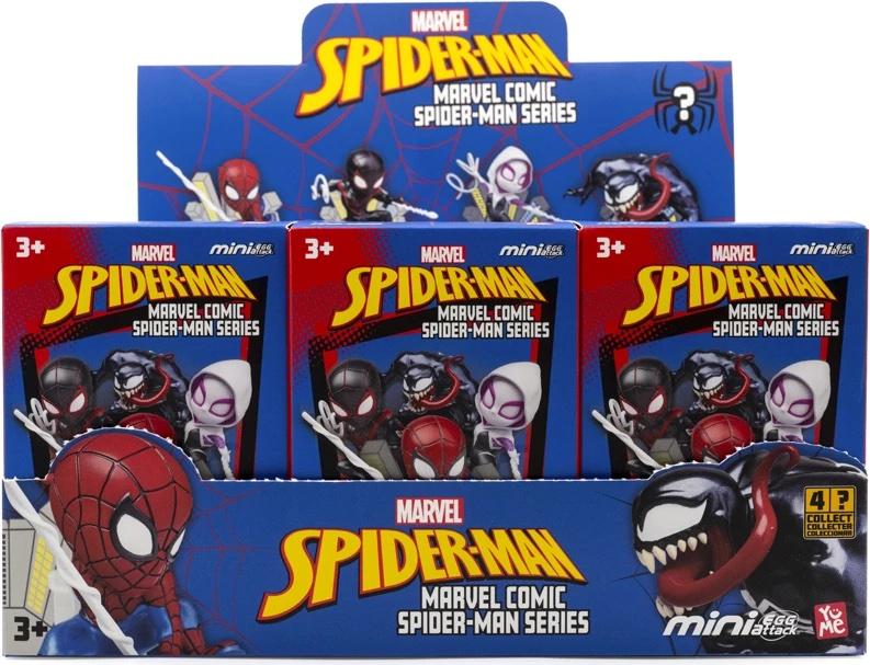 SPIDER-MAN - Attack Series - Assortiment 6 Figurines 8cm